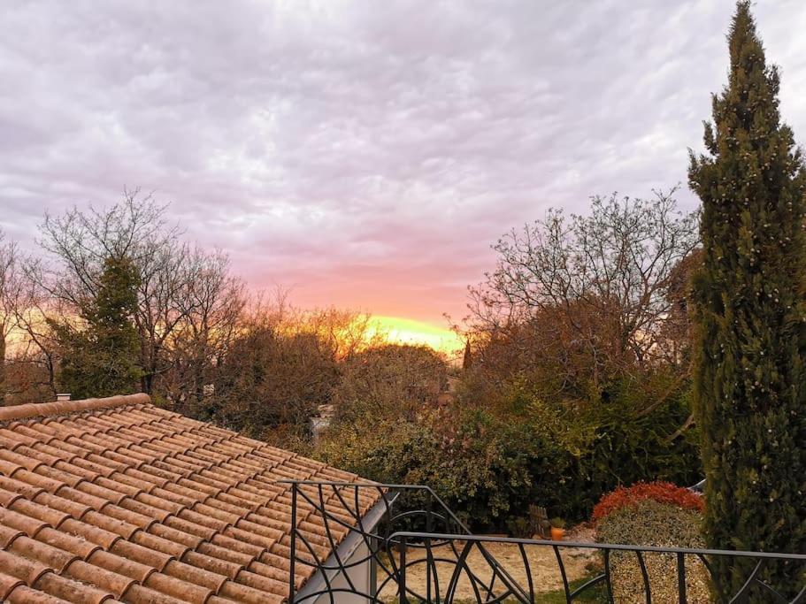 Entre Ventoux Et Luberon, Appartement Dans Maison. Malemort-du-Comtat Kültér fotó